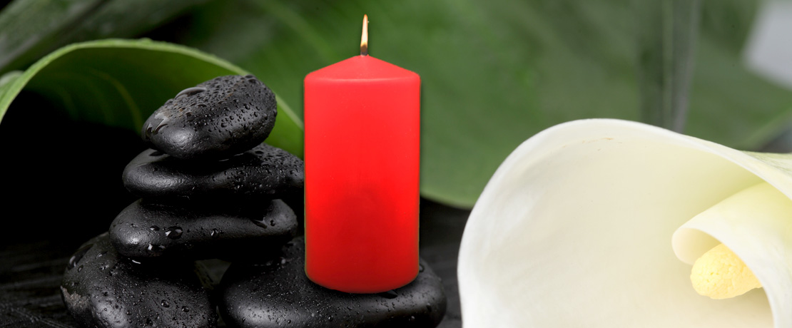 Red Candle Slider
